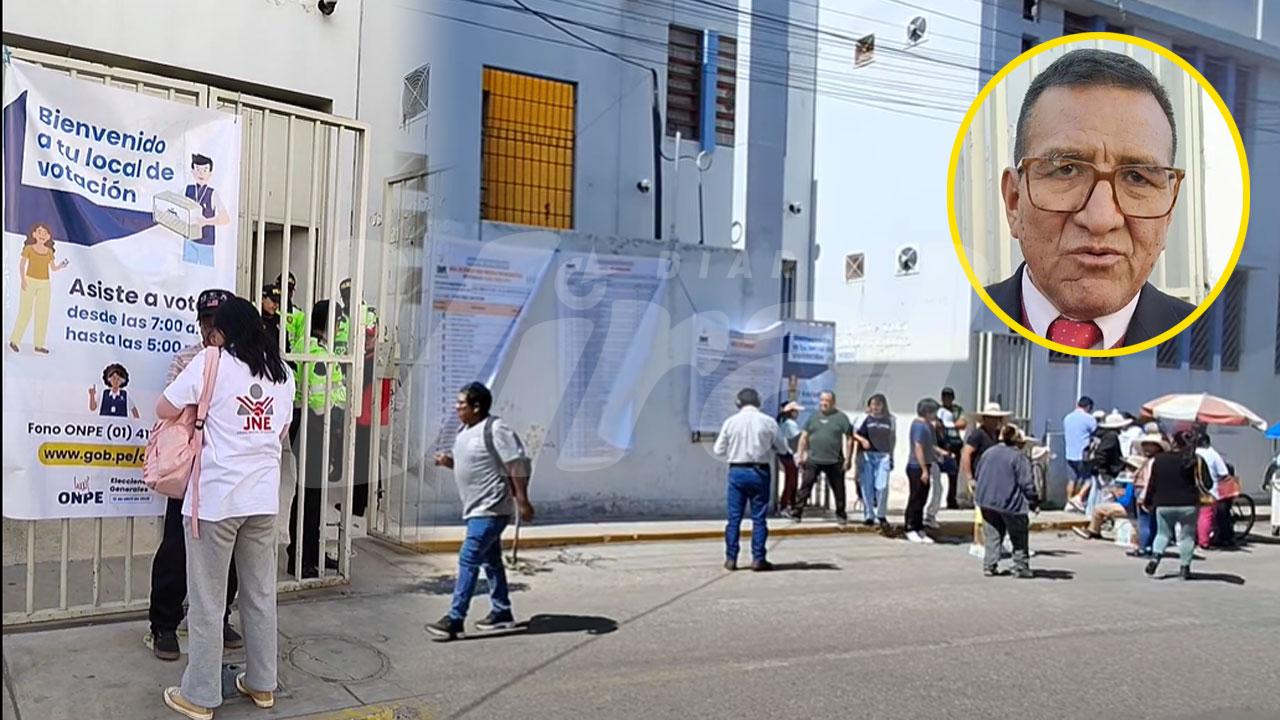 Retraso en retiro electoral obliga traslado de escolares en Cerro Colorado