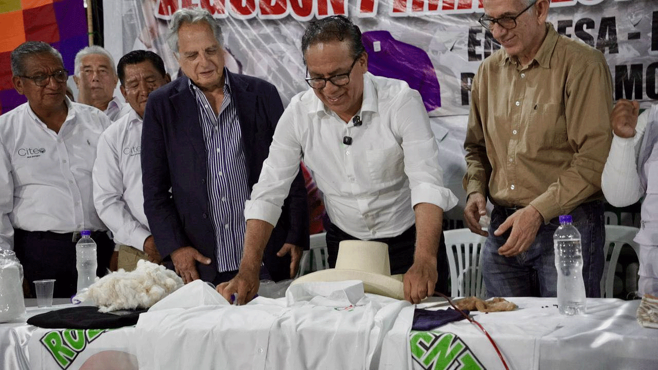 Roberto Sánchez presenta nuevo plan de gobierno