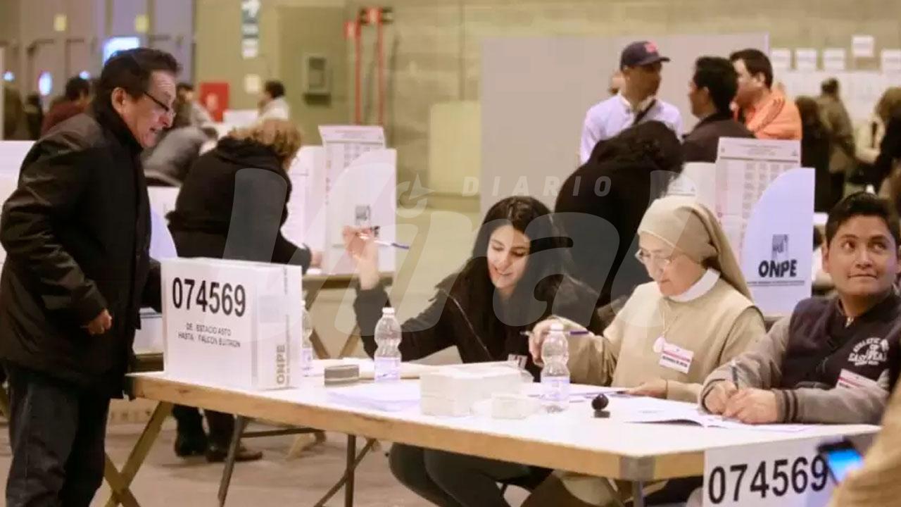 ONPE aprueba reglas para garantizar el voto de peruanos en el extranjero