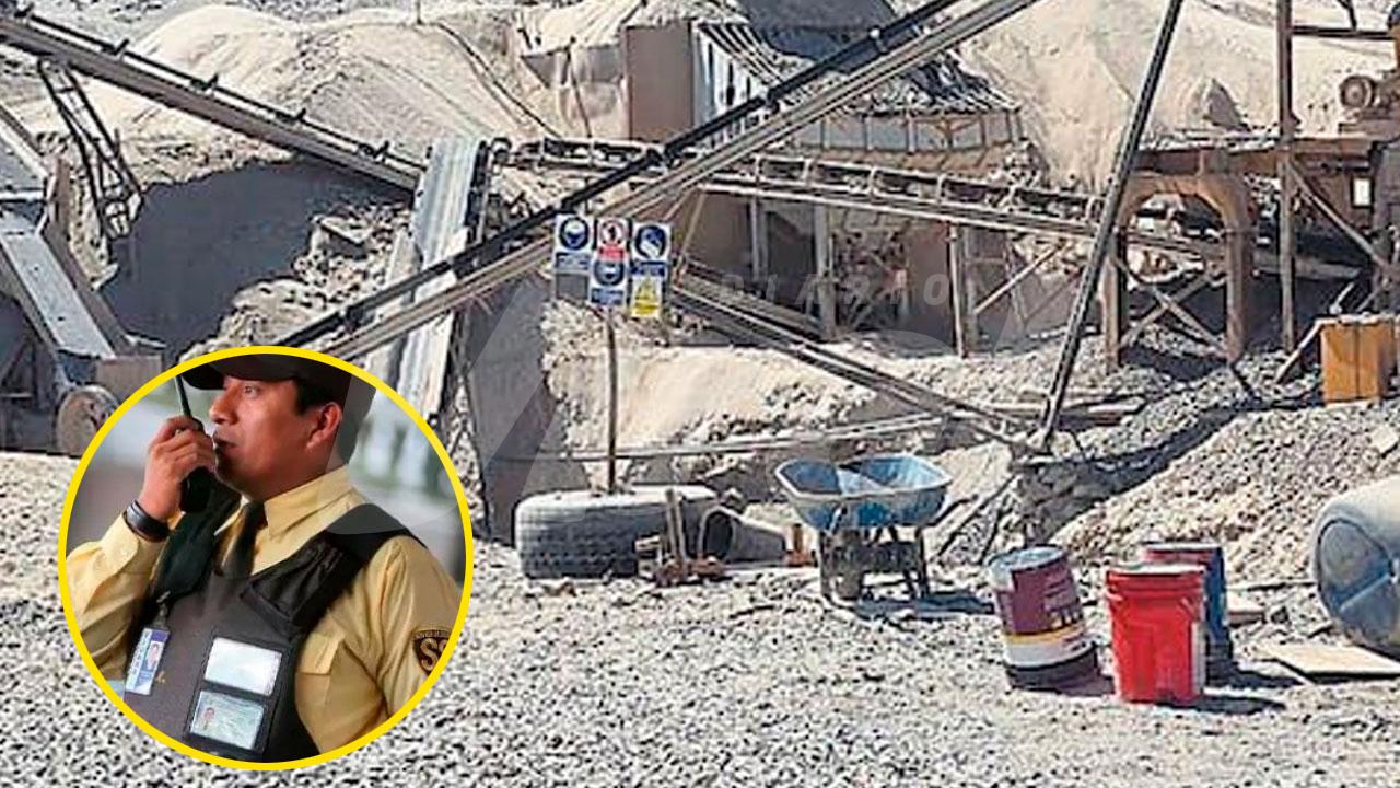 Vigilante es hallado muerto sobre faja de chancadora en Uchumayo