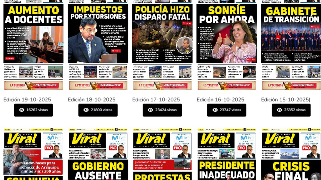 Del Misti al Perú: El ascenso de Diario Viral