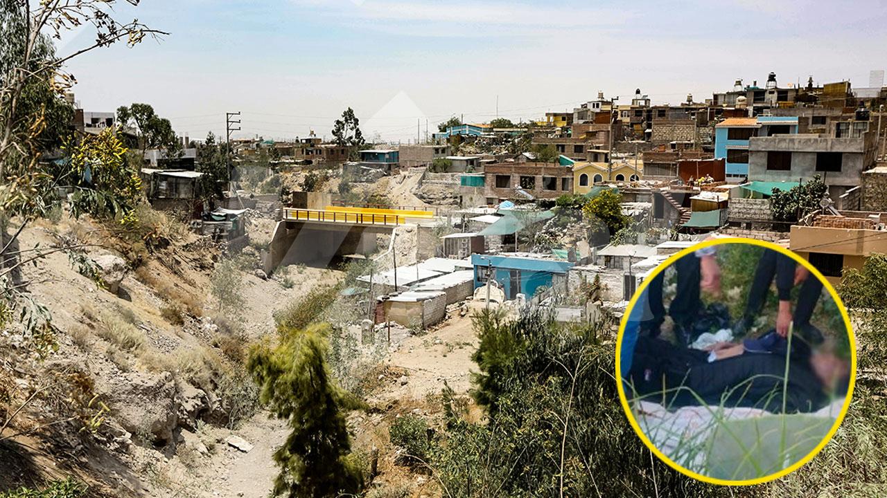 Hallan cadáver de joven en torrentera de Cayma tras demora en atención a alerta vecinal