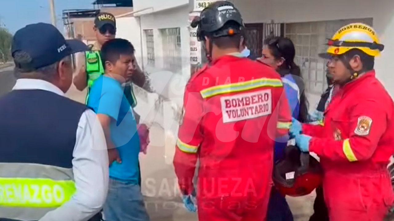 Motociclista resulta herido tras chocar contra ómnibus en Mollendo