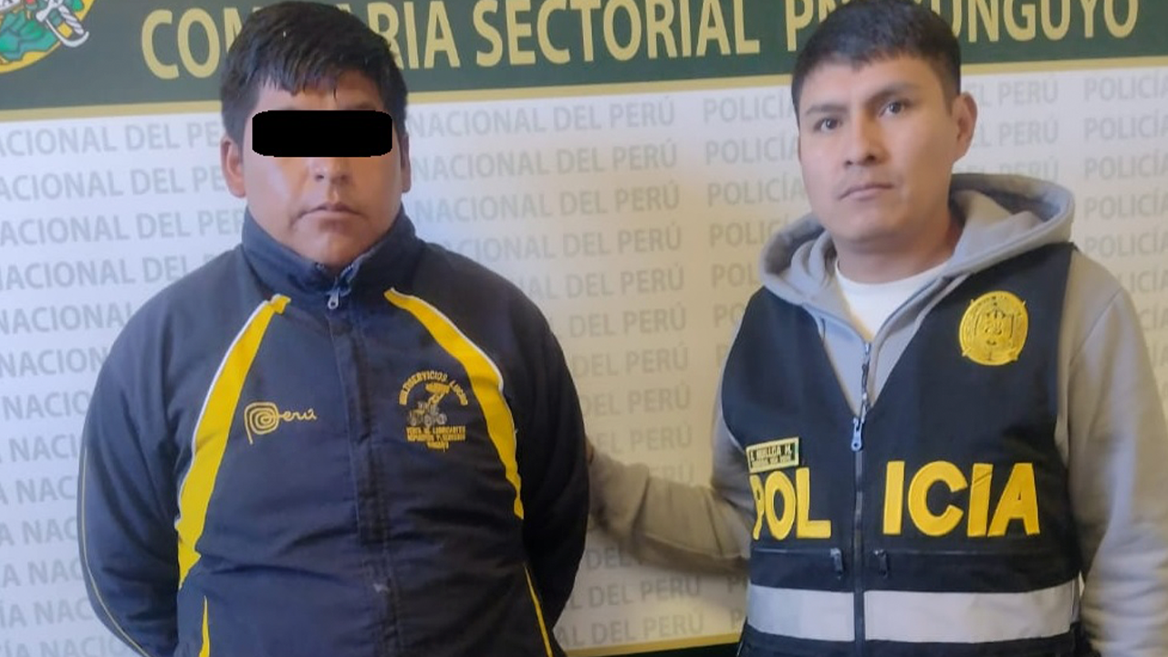 Detienen a hombre investigado por presunta violación sexual en Yunguyo